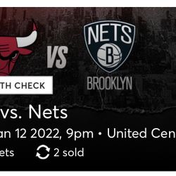 Bulls Vs Nets Tickets 