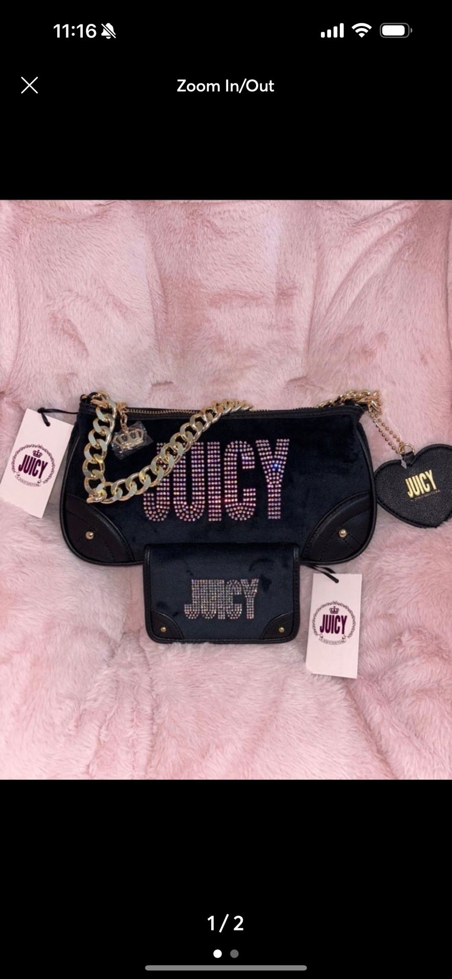 juicy couture shoulder bag