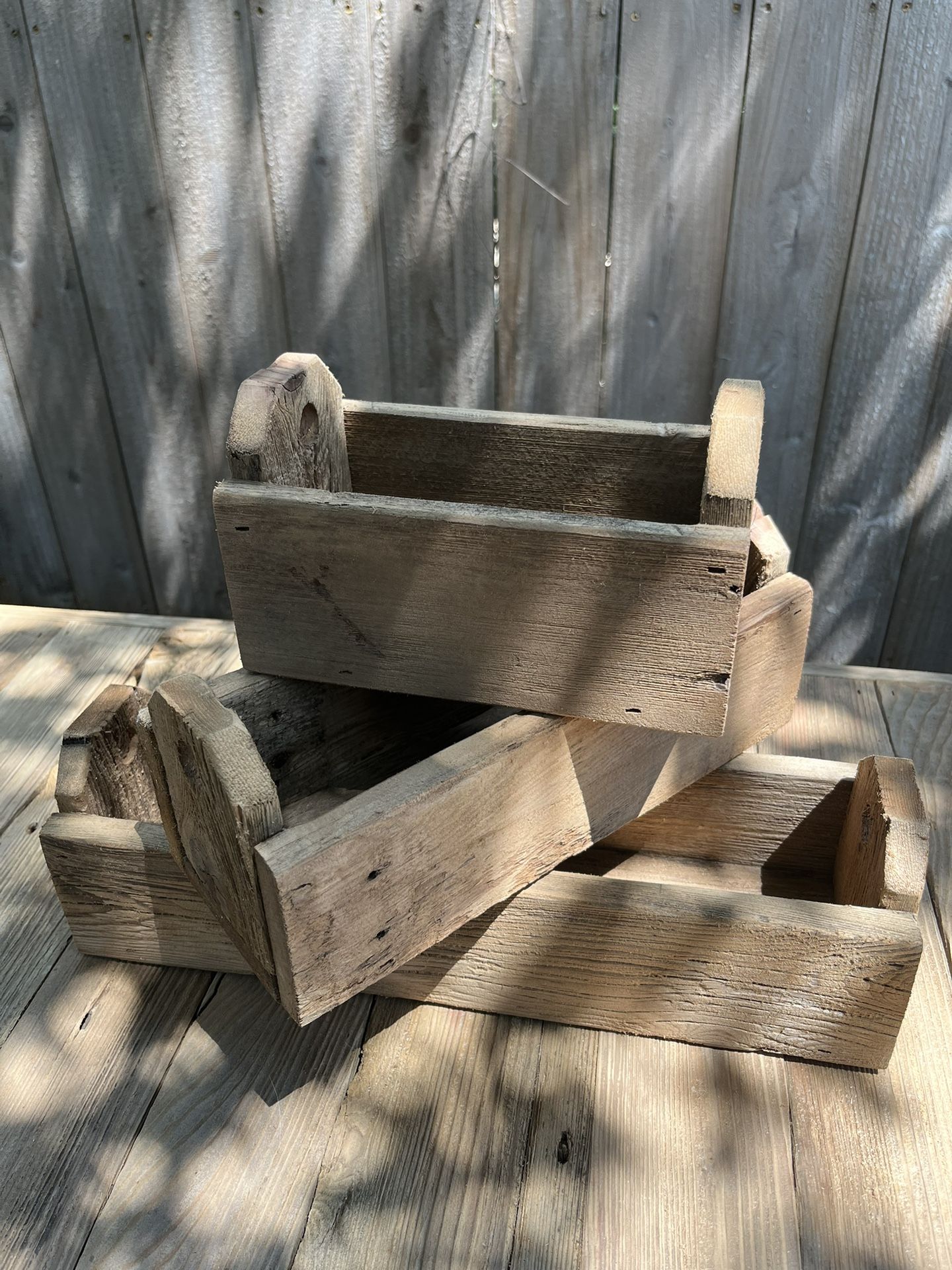 Succulent Planter Box Set Of 3