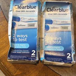 Clear blue
