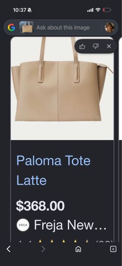 Freja New York Paloma Tote Latte