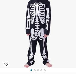 NEW Boys Skeleton Costume Halloween Cosplay