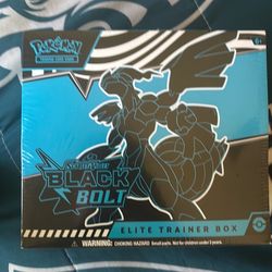 Black Bolt ETB (Very small tear on the back)