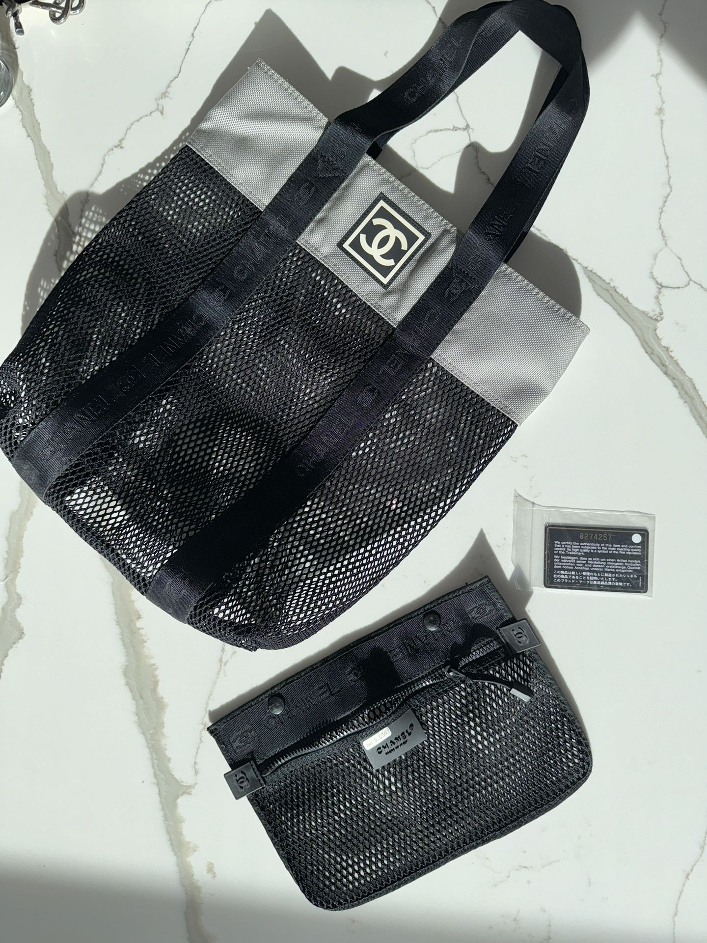 Chanel 2008 Nylon Tote