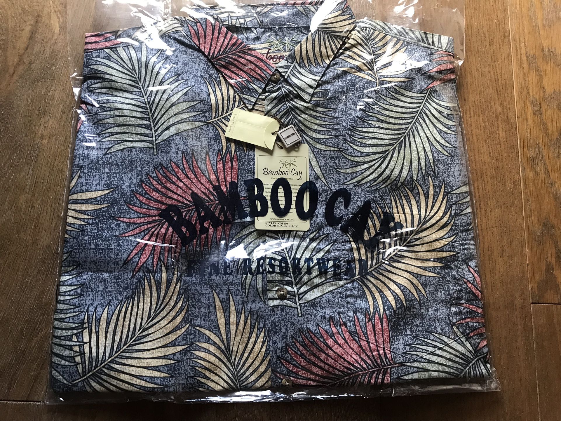 Hawaiian Bamboocay 2XL Short Sleeved Shirt