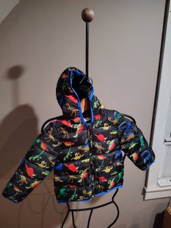 Epic Threads Boys Dinosaurs Puffer Jacket size 2T