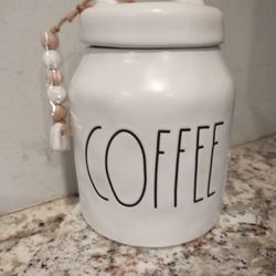 Rae Dunn Coffee Canister 