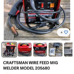 Craftsman Wire Fed Mig Welder