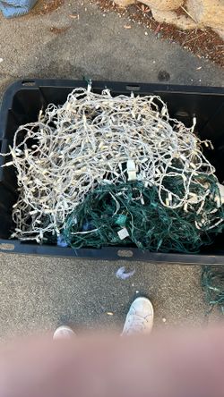 Xmas Lights, Net Lights and Icicle  Lights 