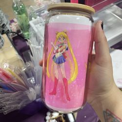 Sailor Moon Glass Cup
