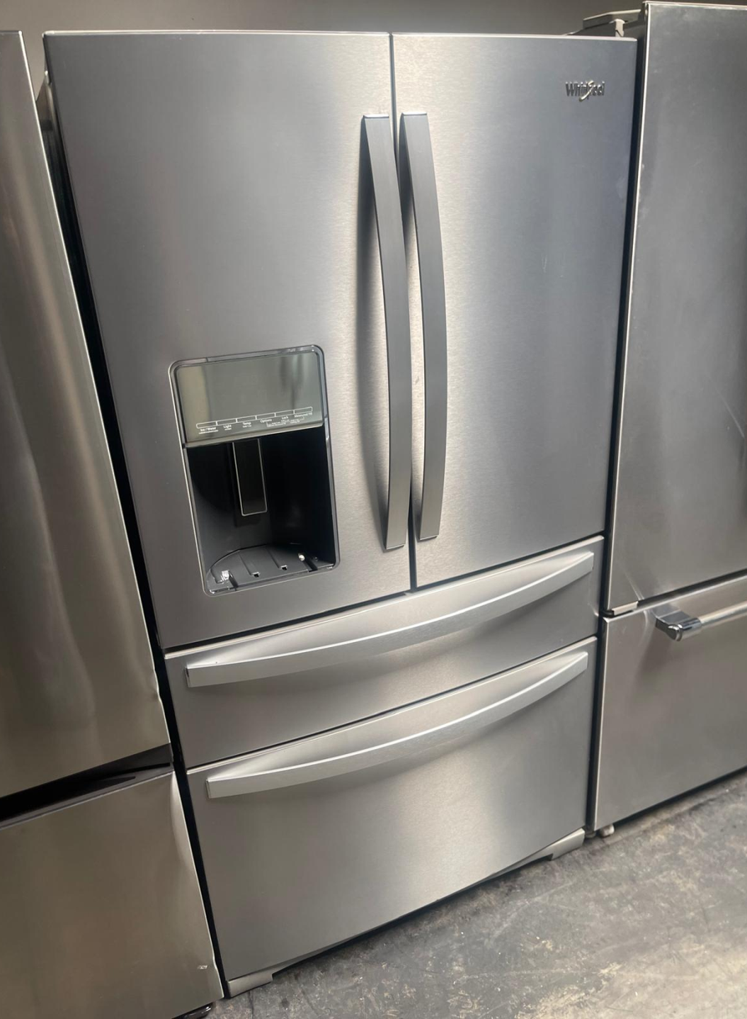 Deal: Whirlpool French Door w/ Drawer Freezer – Stainless, Ice/Water