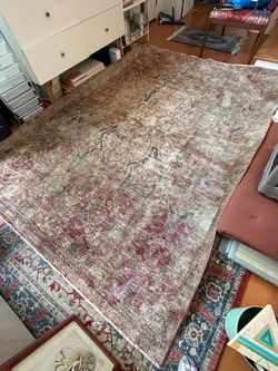 Magnolia Home by Joanna Gaines x Loloi "Kennedy" Area Rug – 6'7" x 9'4" (Rust / Multi)