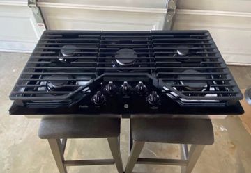 GE Profile 36” 5 burner gas cooktop