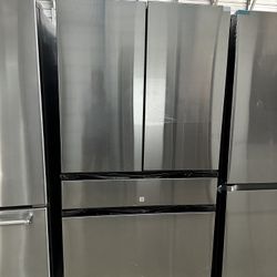 ‼️BRAND NEW SAMSUNG 36” STAINLESS STEEL BESPOKE 4 DOOR FRIDGE W/ INTERNAL WATER & ICE ‼️DELIVERY‼️ PAYMENTS‼️