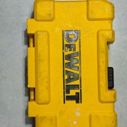 DeWalt drillbit case