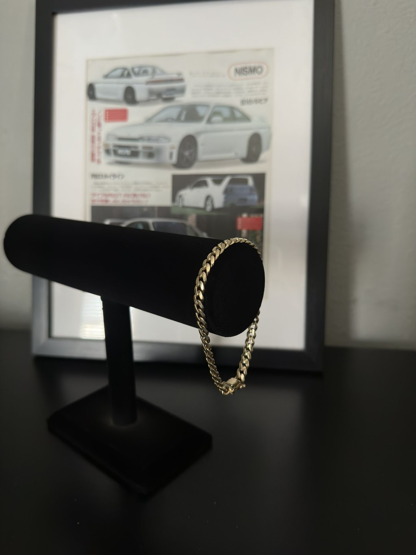 14k Cuban Link Bracelet