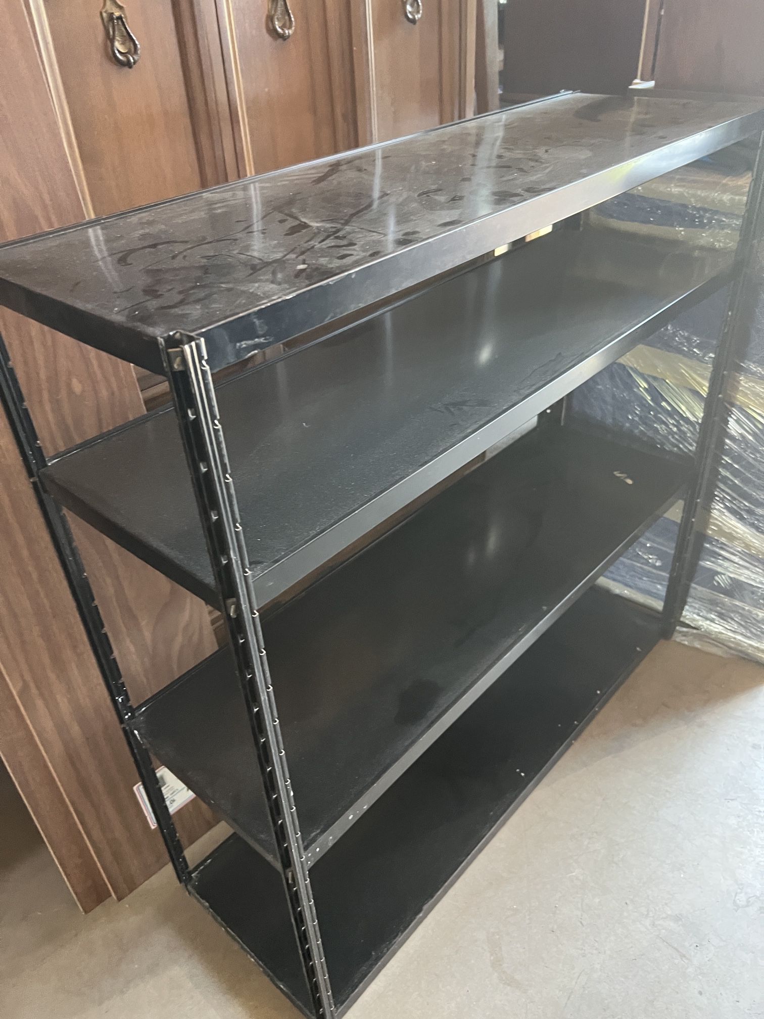 Industrial Metal Storage Shelf 1960’s