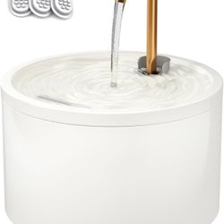 Ceramic Cat Water Fountain, 2.1L/71oz