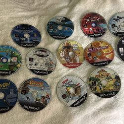 Lot Of 13 PS2 Games