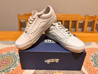 Vans Old Skool Chou Chou Skate Shoe - Marshmallow Size 7 Women/5.5 men