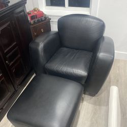 Chair And Ottoman  Roche Bobois