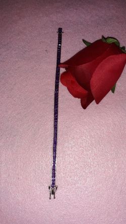 14tcw. Amethyst ladies bracelet