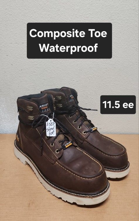Ariat Work Boot Size 11.5 ee COMPOSITE TOE 
