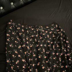 Flower Skirt Plus Size 3x