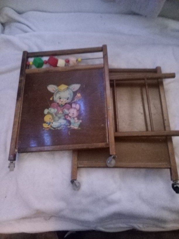 Vintage Baby Doll Crib