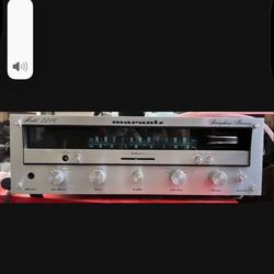 Vintage Marantz 2216 There is no sound coming from one side.  The problem may occur because the volume knob needs cleaning. But I'm not an expert so I