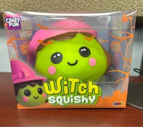 RMS Crazy Fun Witch Squishy Toy