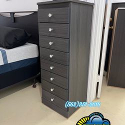 Paulina Grey Diamond Dresser Cajonera Chest Mueble Nuevo 