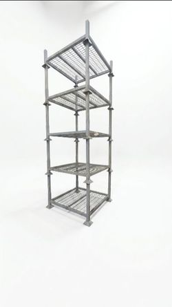 USED GRAY 48x48" STACK RACKS - 36" CLEAR HEIGHT