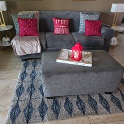 Sofa + Ottoman