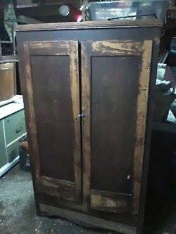 Wardrobe 36 in wide 20 in deep and 63 inces tall