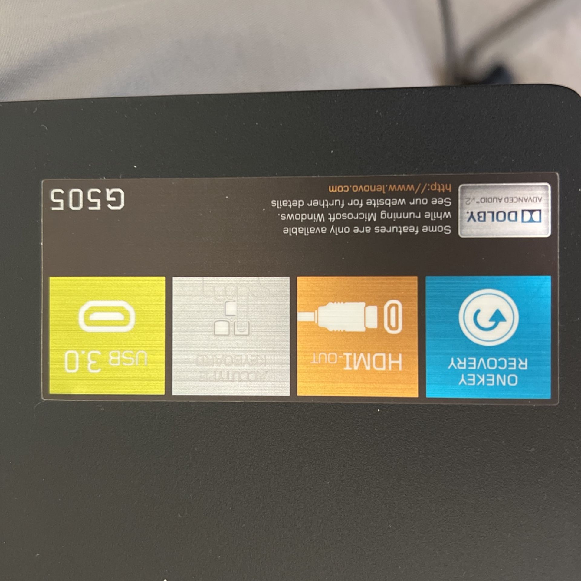 Lenovo G505 Laptop For Sale