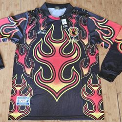 1998 Japan retro goalkeeper long sleeve jersey adult size 

Size XL BUT RUNS LIKE A LARGE SIZE please look the measurements to make sure fits you 

Th