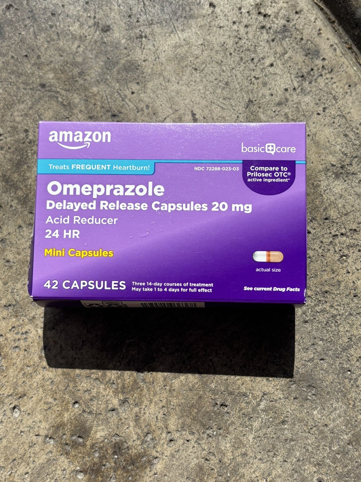 Omeprazole 42 Count