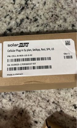 Solar edge  cell kit