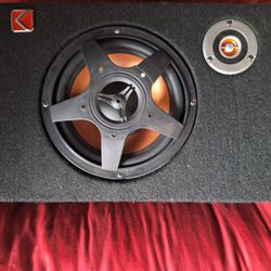 Kicker 8 Inch Amplified Car Speaker 
