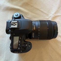 Canon 80D with 3 lens