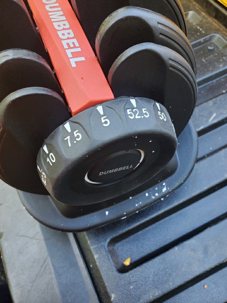 Unbranded bow flex select tech dumbbells pair