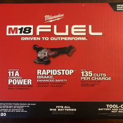 Milwaukee M18 Fuel Grinder 