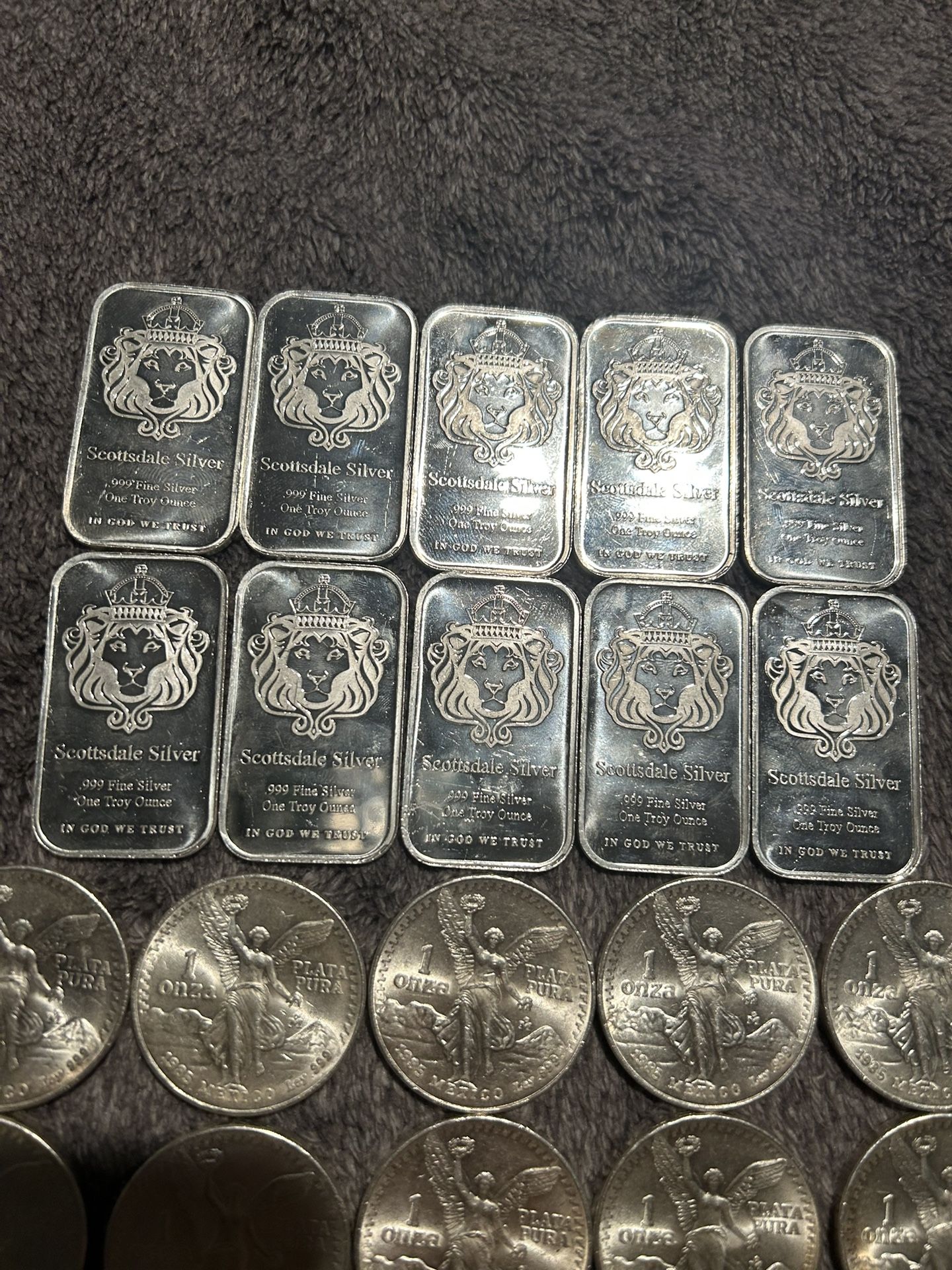 Silver Rounds And Bars For Sale for Sale in San Diego, CA - OfferUp