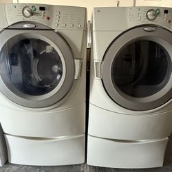 Front-Load Washer and Dryer 