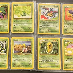 104 Mixed Pokemon Cards Vintage & Modern in Excellent Condition