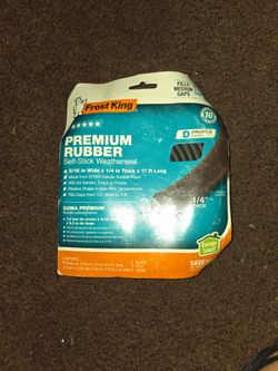 Frost King V25BK Black Weatherstrip Seal Roll