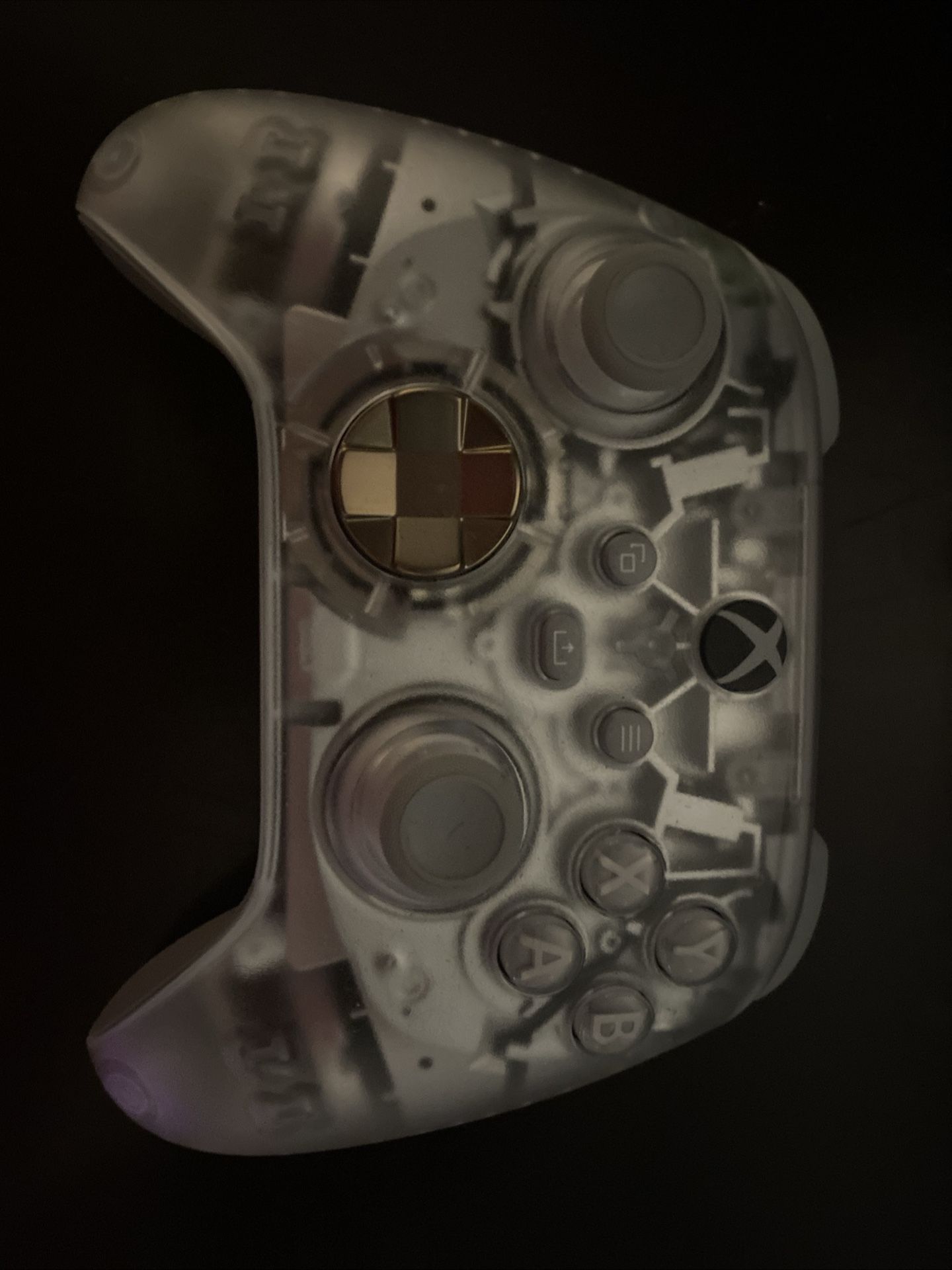 Used Microsoft Xbox Clear Case Controller