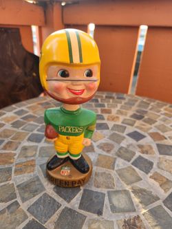 Rare vintage 1967 Greenbay Packers Sports Specialties Bobblehead