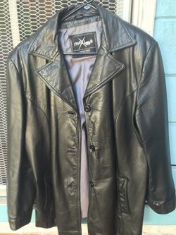 Men’s leather Jacket M